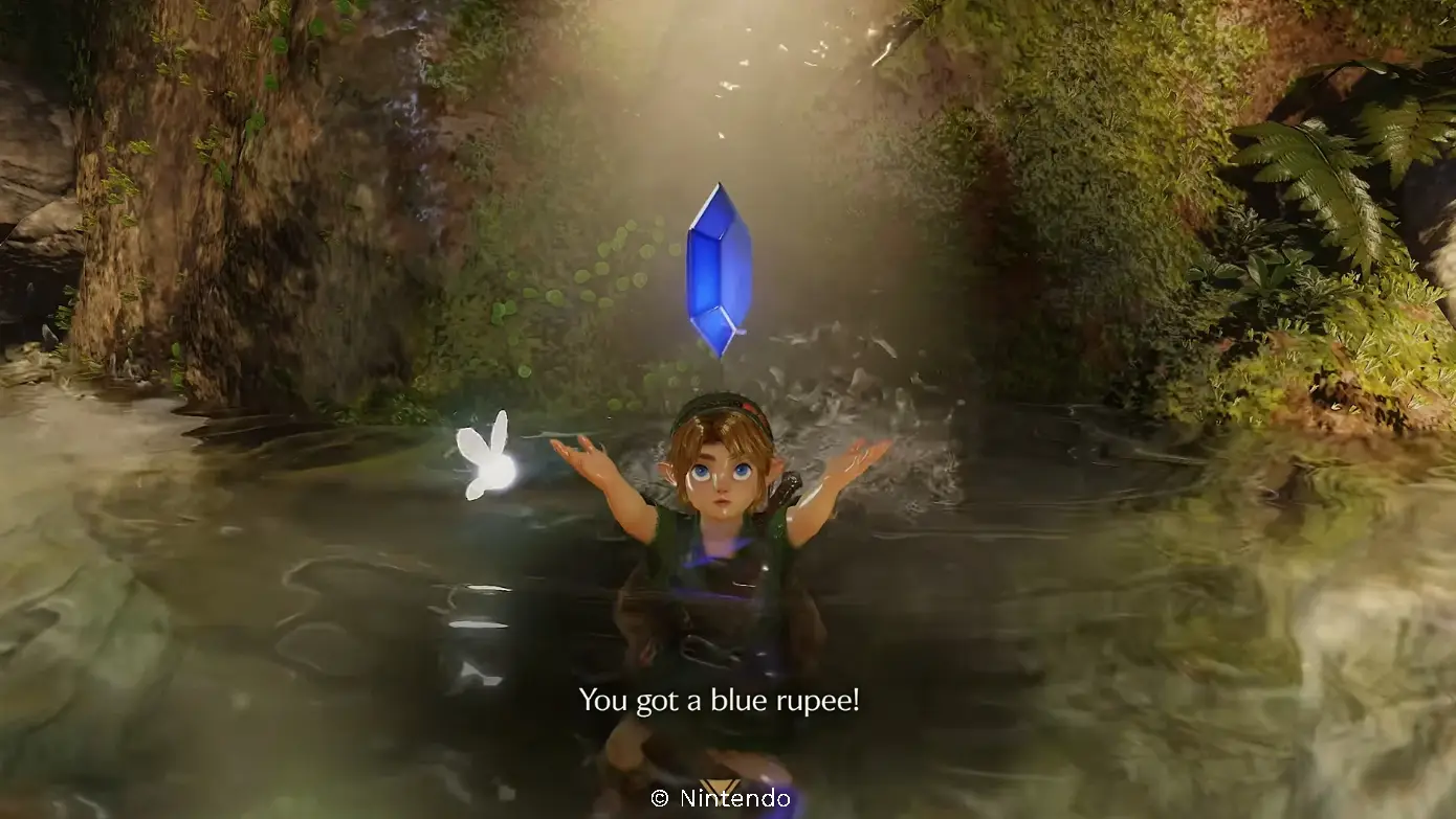 Keramaian di Castle Town Zelda Remake