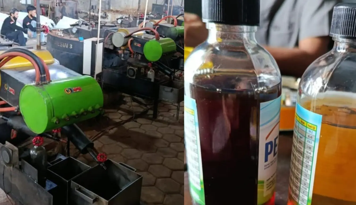 Warga Banjarnegara Bikin Dispenser Sabun Otomatis dari Barang Bekas